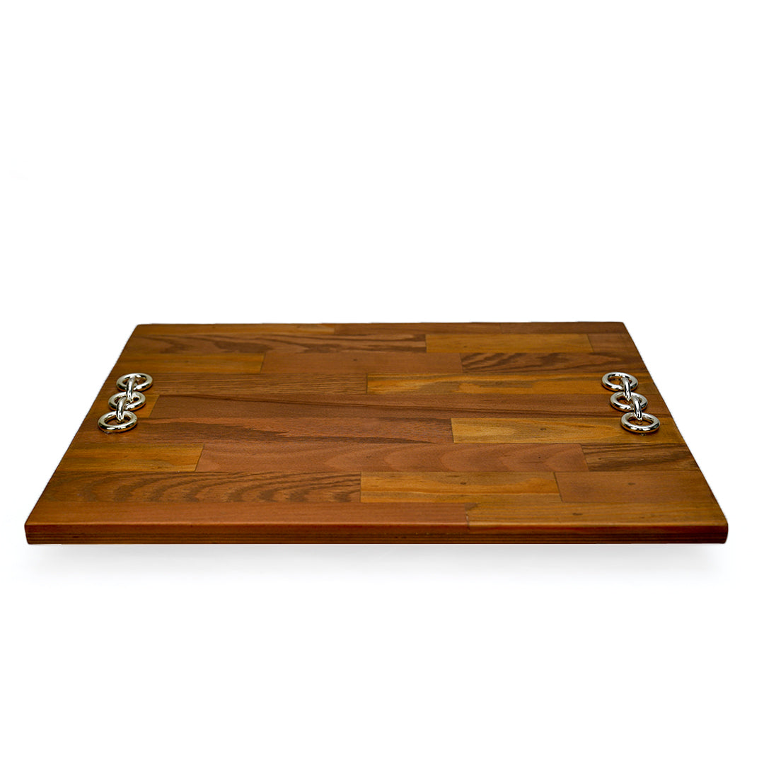 Walnut cheese platter / bar tray