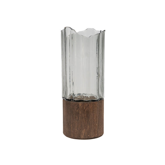 Green Glass Vase