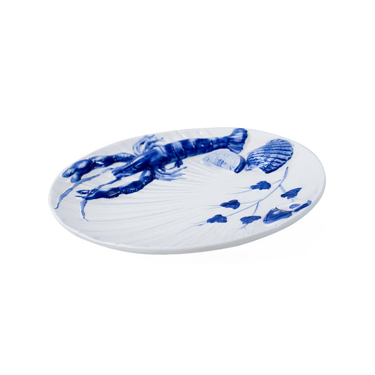 SEA FOOD ROUND PLATE