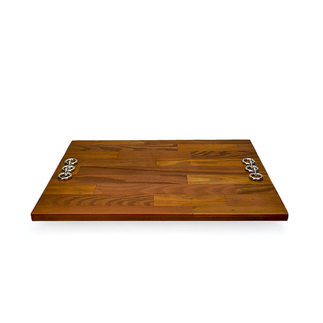 Walnut cheese platter / bar tray