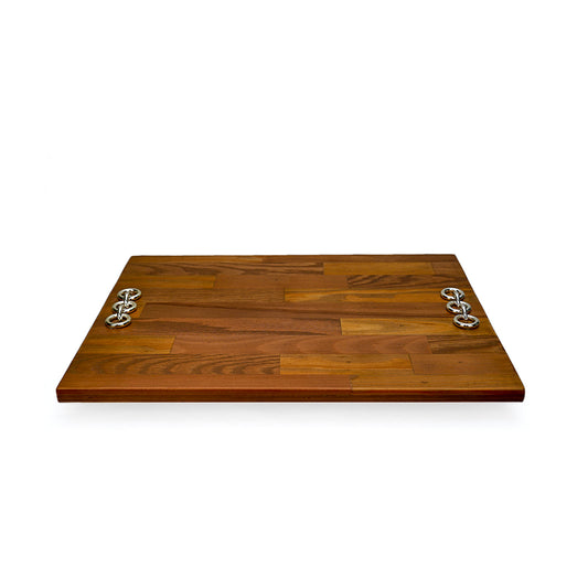 Walnut cheese platter / bar tray