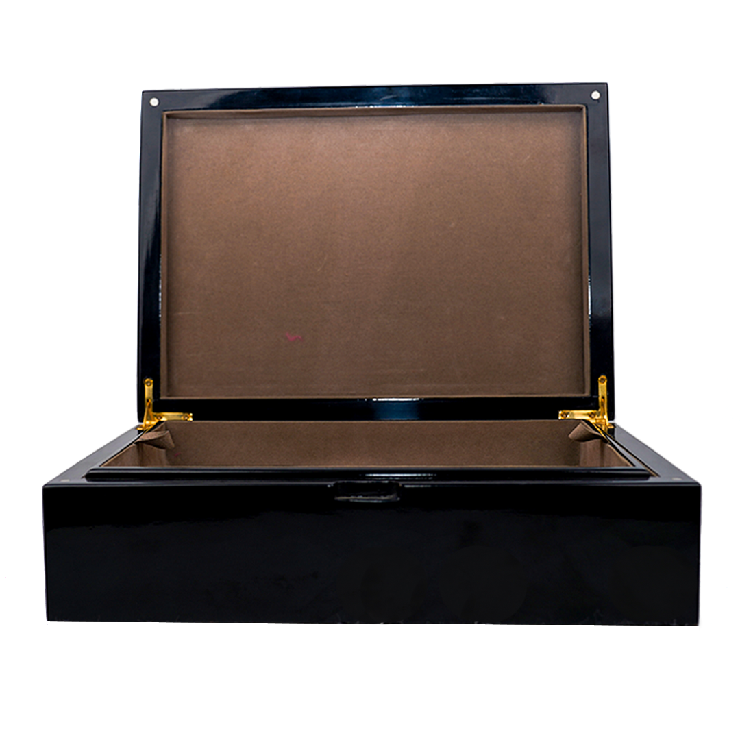 RECT. BRICK DESIGN COLOURFUL HORN TOP BOX