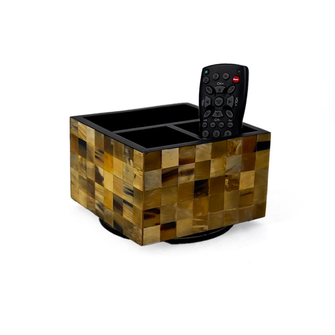 REVOLVING REMOTE HOLDER HORN PASTED