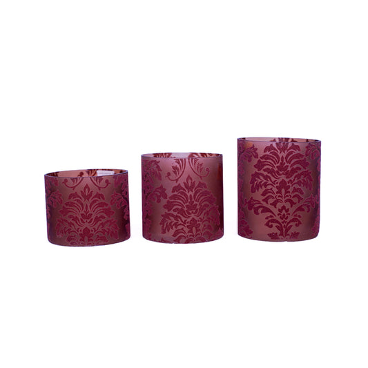 Wrapped Scented Pillar Candles