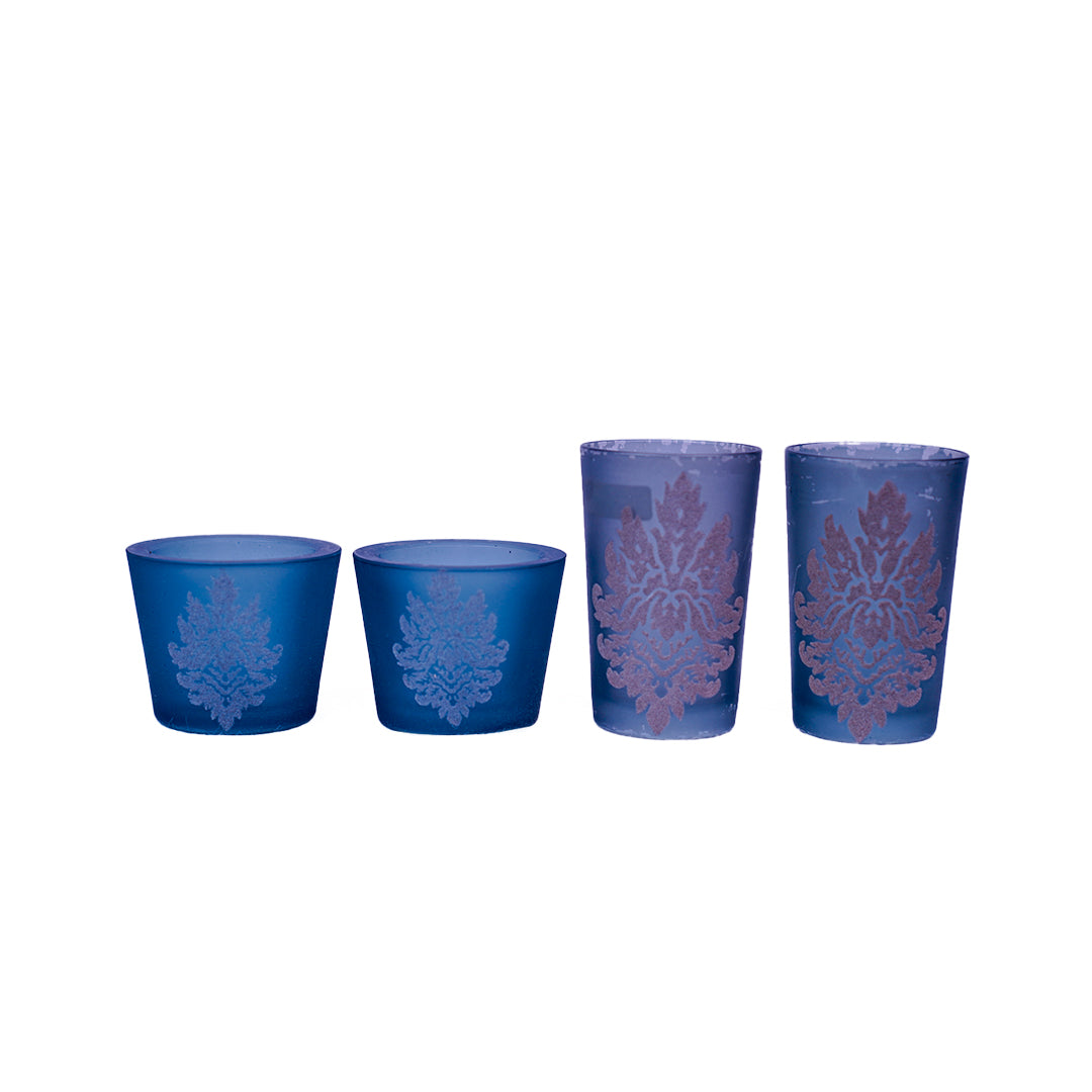 Wrapped Scented Pillar Candles