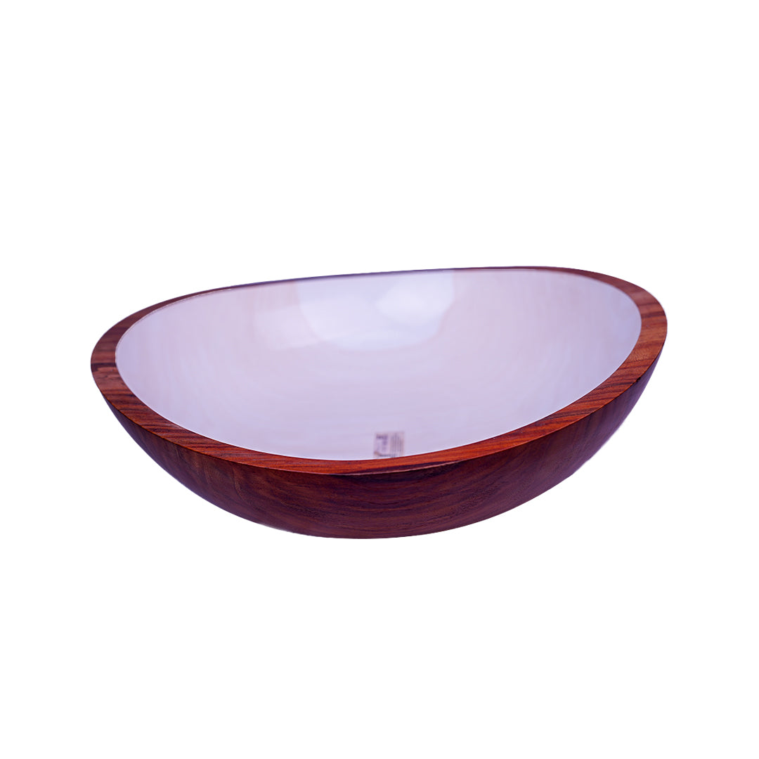 EXTRA LARGE ENAMELED BOWL