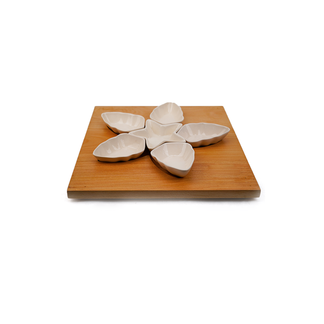 HEURDEUVER 7 PCS W/ OLIVES DECOR